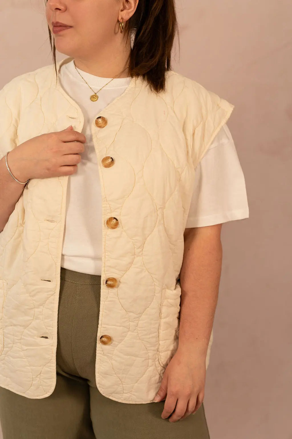 Veste matelassée sans manches - Veste Maddie - grande taille -  LAÏLLA