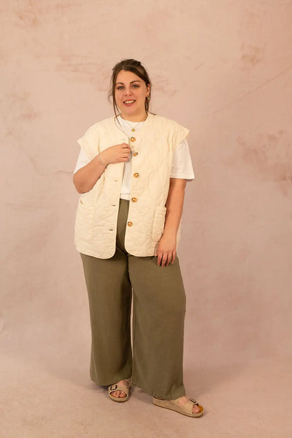 Veste matelassée sans manches - Veste Maddie - grande taille -  LAÏLLA
