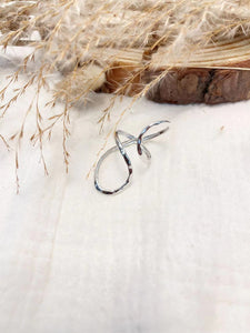 Bague croisée - Bague Lyra