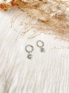 Boucles créoles étoile - Boucles d'oreilles Stella