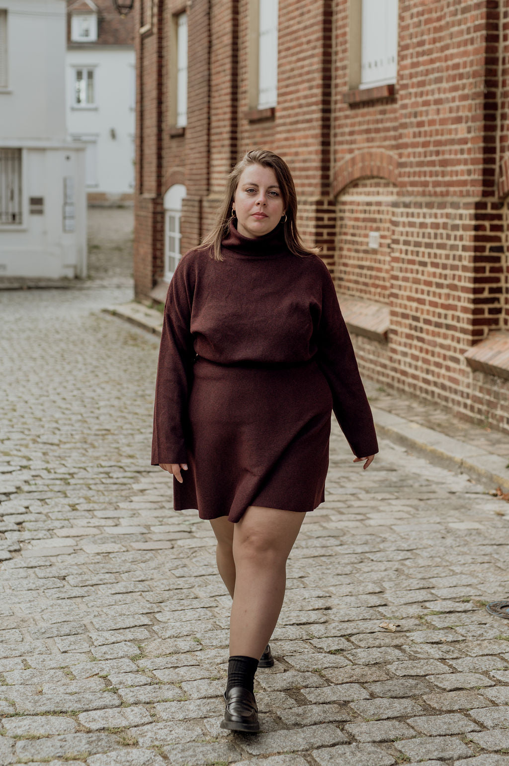 Pull col montant - Pull Ama