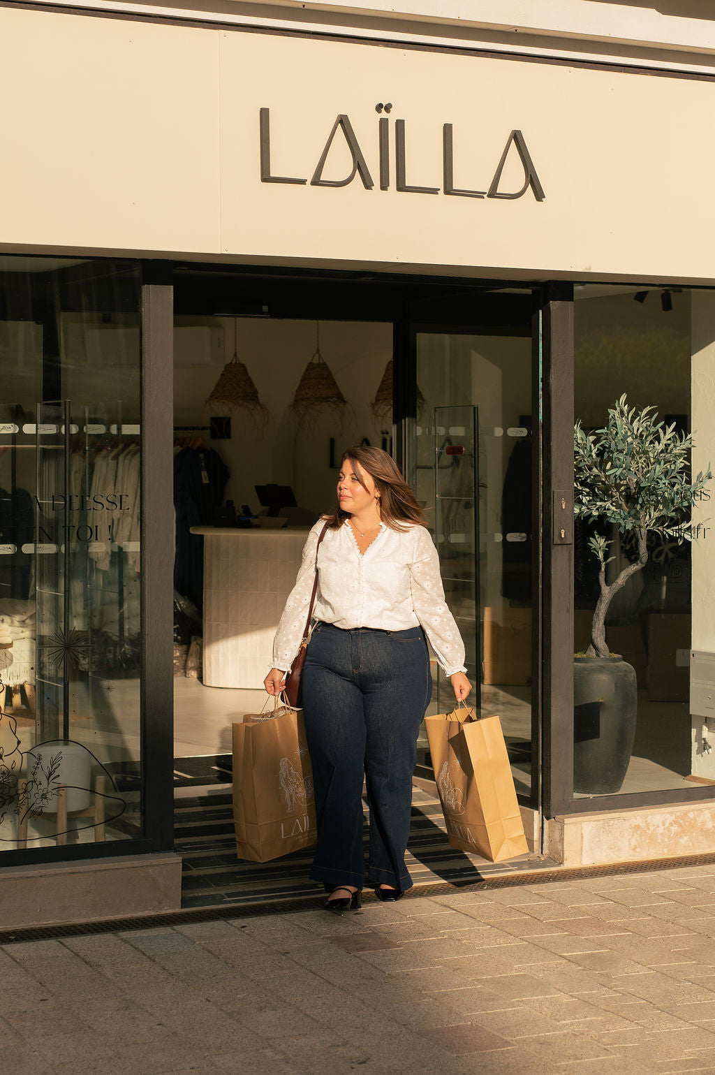 Jean Cropped Wide - Jean Chance