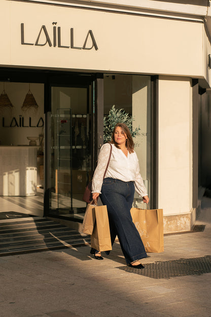 Jean Cropped Wide - Jean Chance