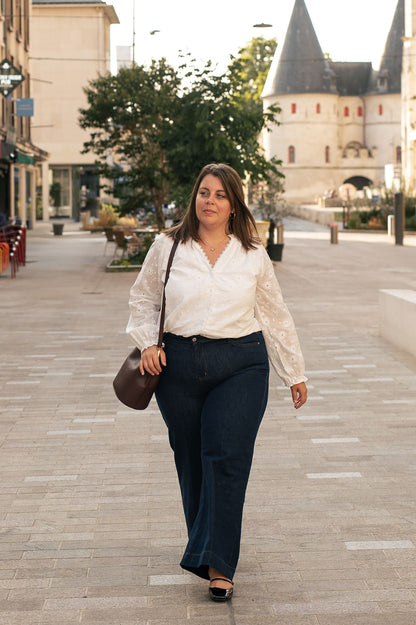 Jean Cropped Wide - Jean Chance