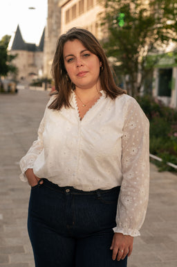 Blouse en broderie anglaise - Blouse Sienna
