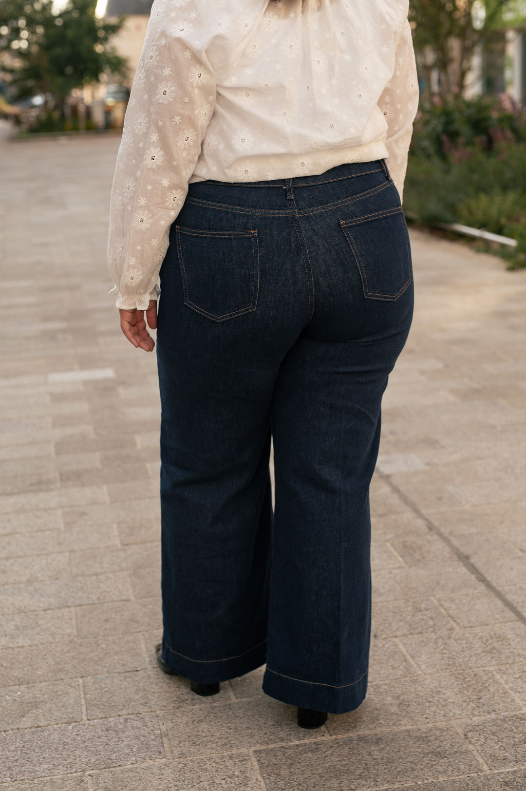 Jean Cropped Wide - Jean Chance