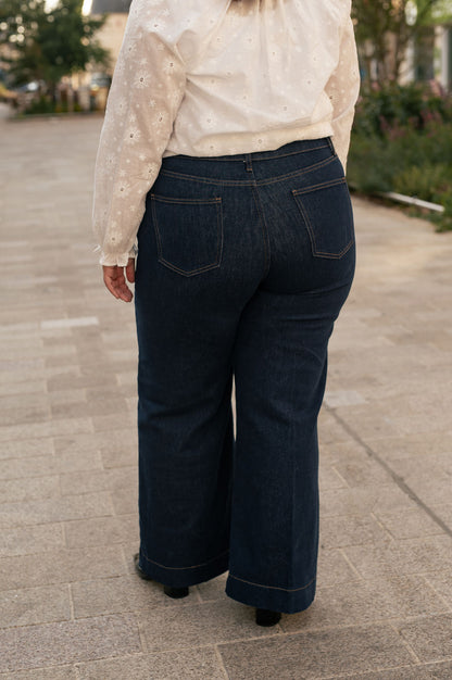 Jean Cropped Wide - Jean Chance