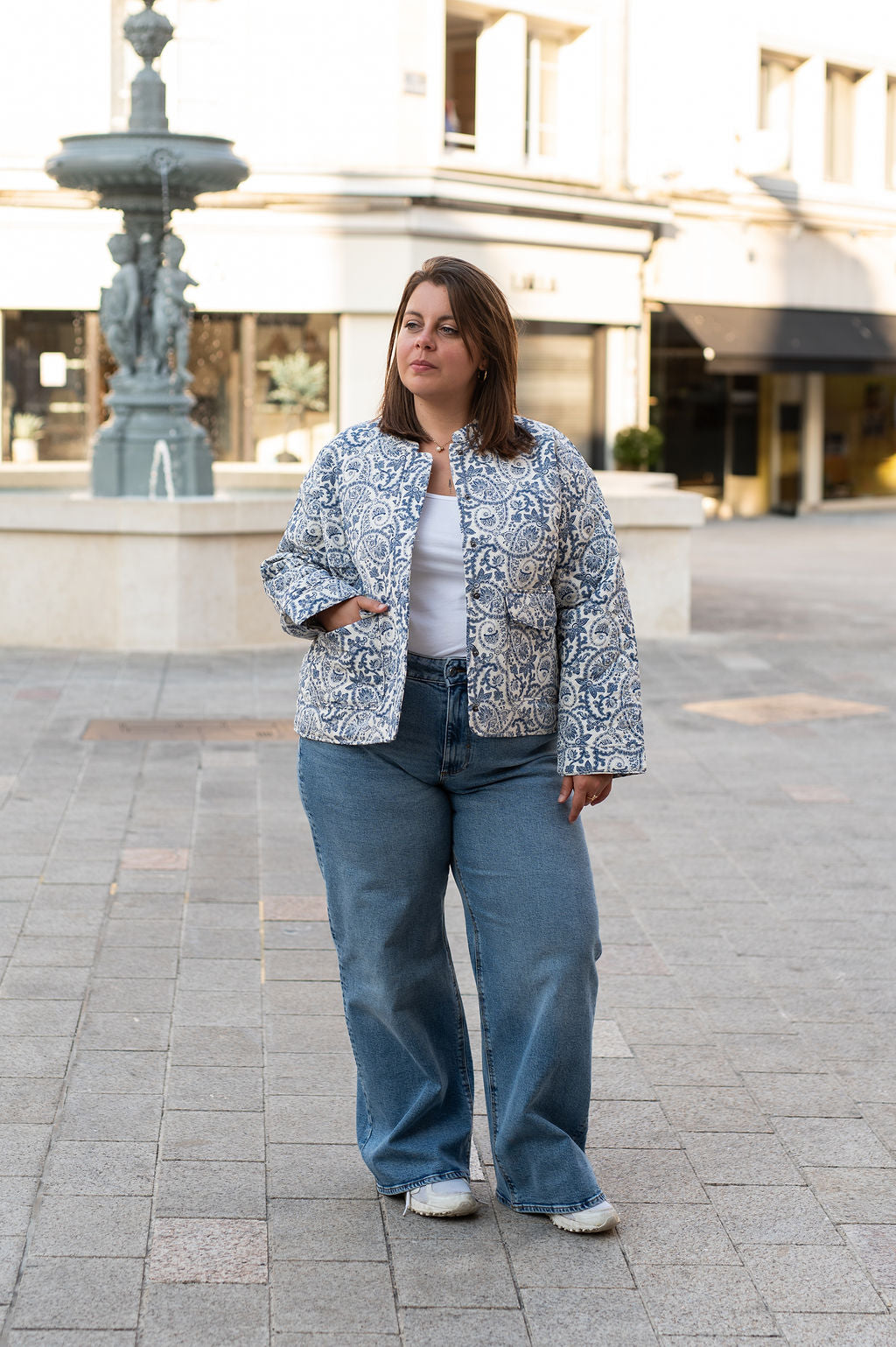 Veste matelassée à motifs - Veste Hallie