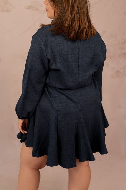 Robe chemise coupe patineuse - Robe Marianne