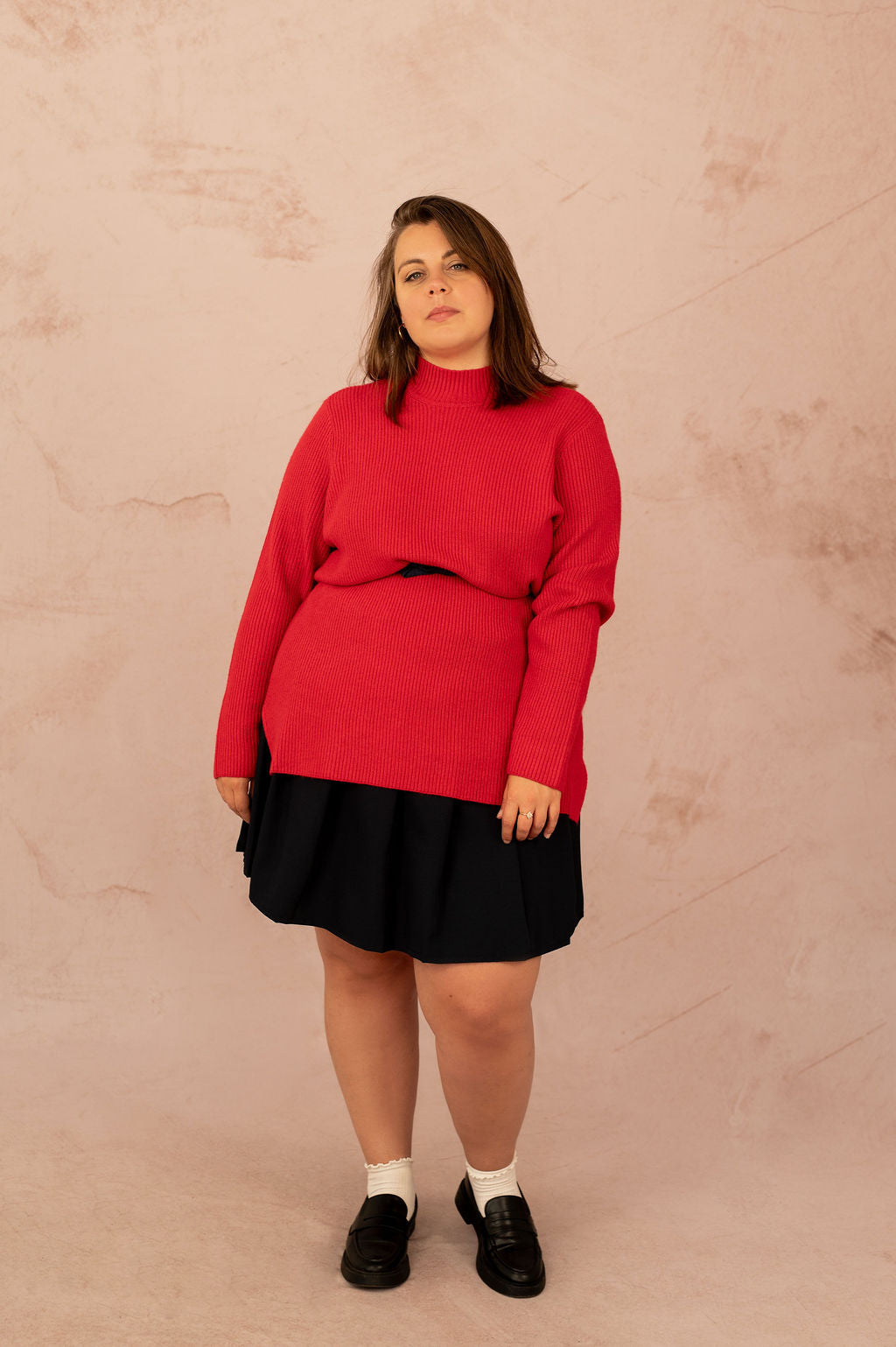 Pull en maille col montant - Pull Katia