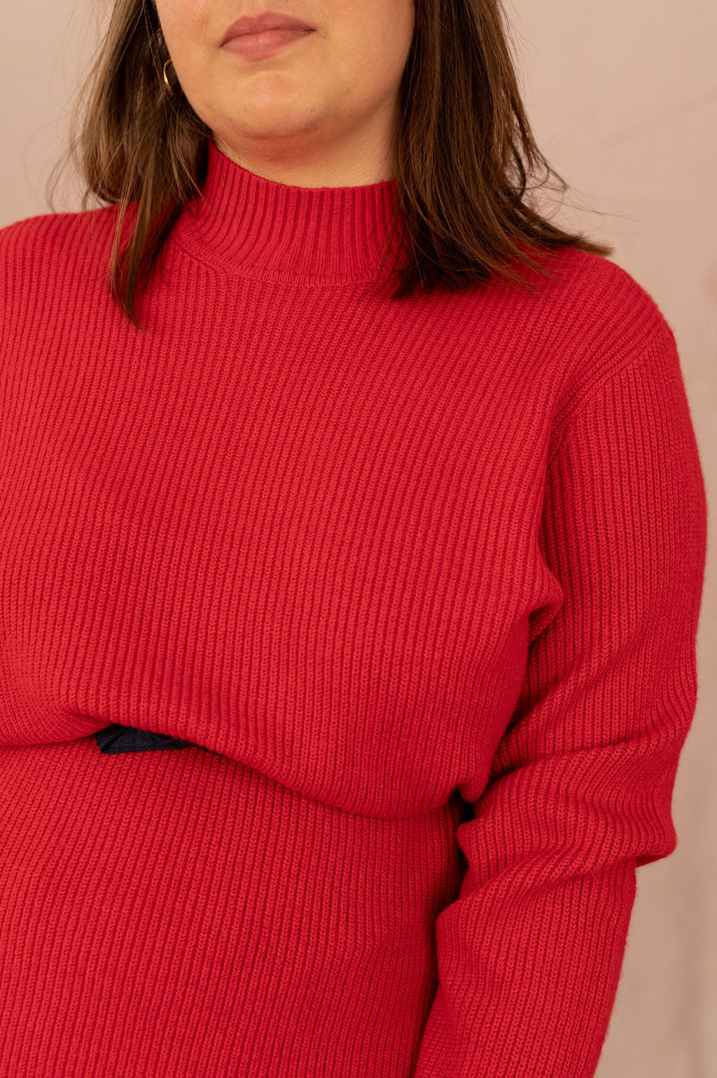 Pull en maille col montant - Pull Katia