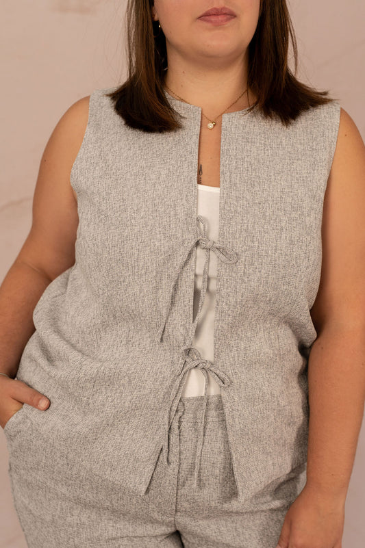 Veste de tailleur avec noeuds - Veste Tammi