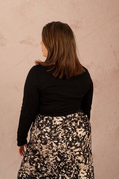 T-shirt basic à manches longues - T-shirt Paxi