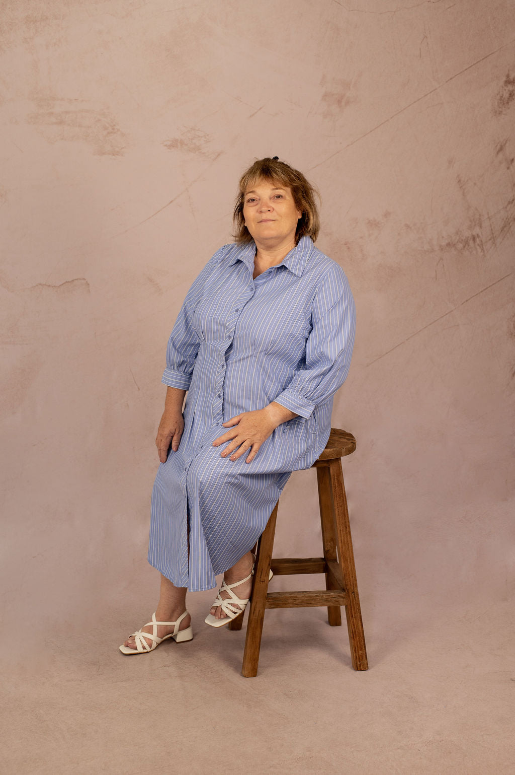 Robe chemise rayée - Robe Bjorg