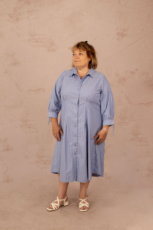 Robe chemise rayée - Robe Bjorg
