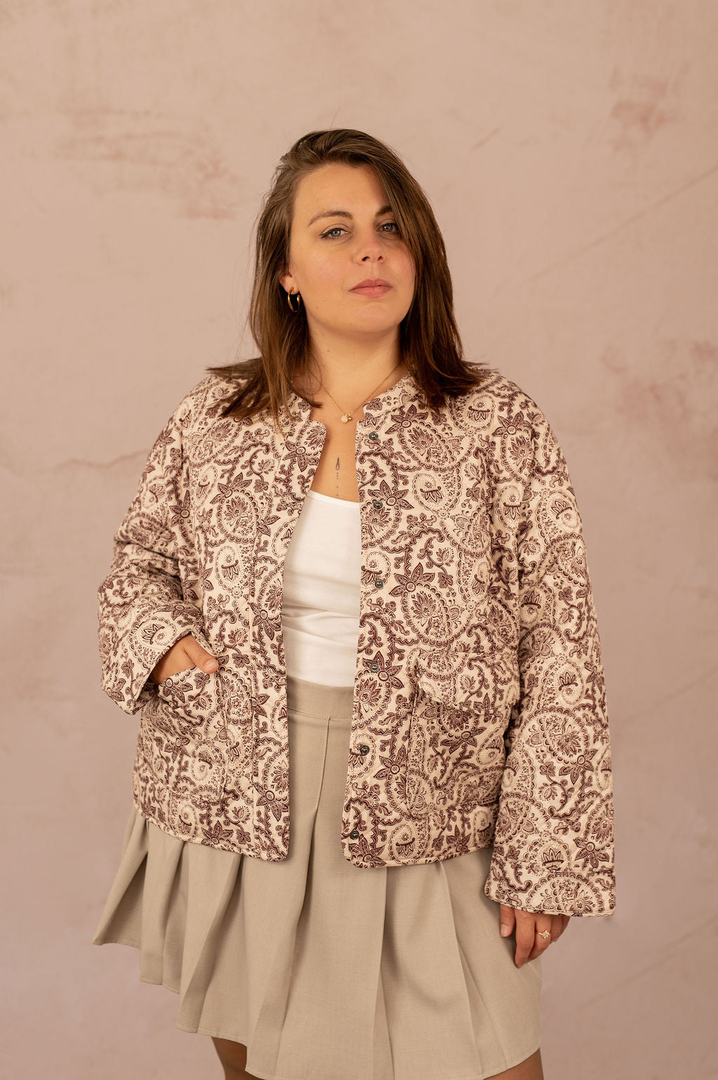 Veste matelassée à motifs - Veste Hallie