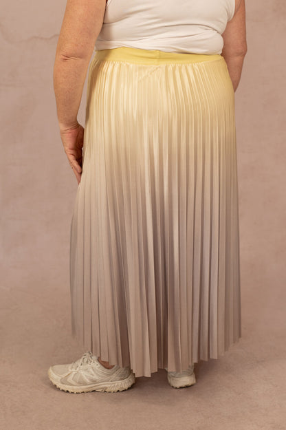 Jupe plissée satinée - Jupe Petal