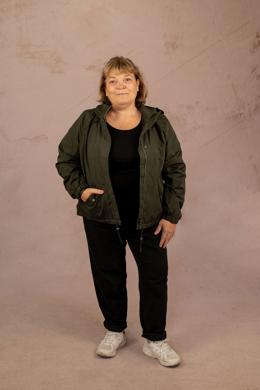 Veste coupe vent courte - Parka Zoa