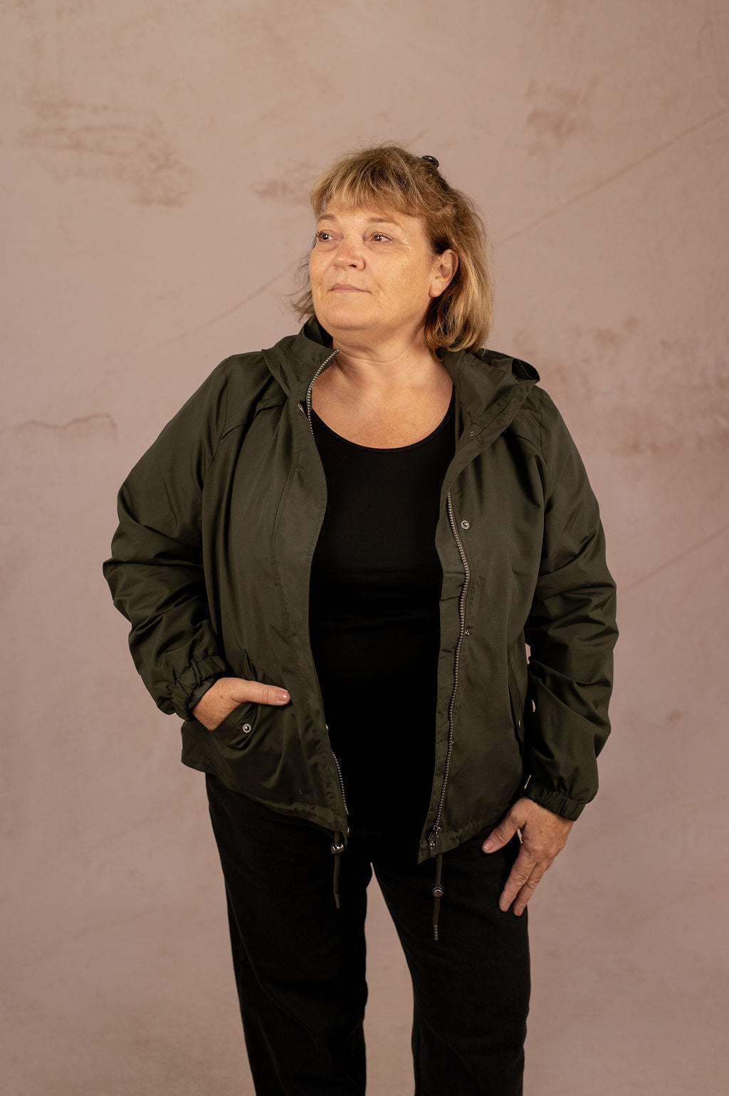 Veste coupe vent courte - Parka Zoa