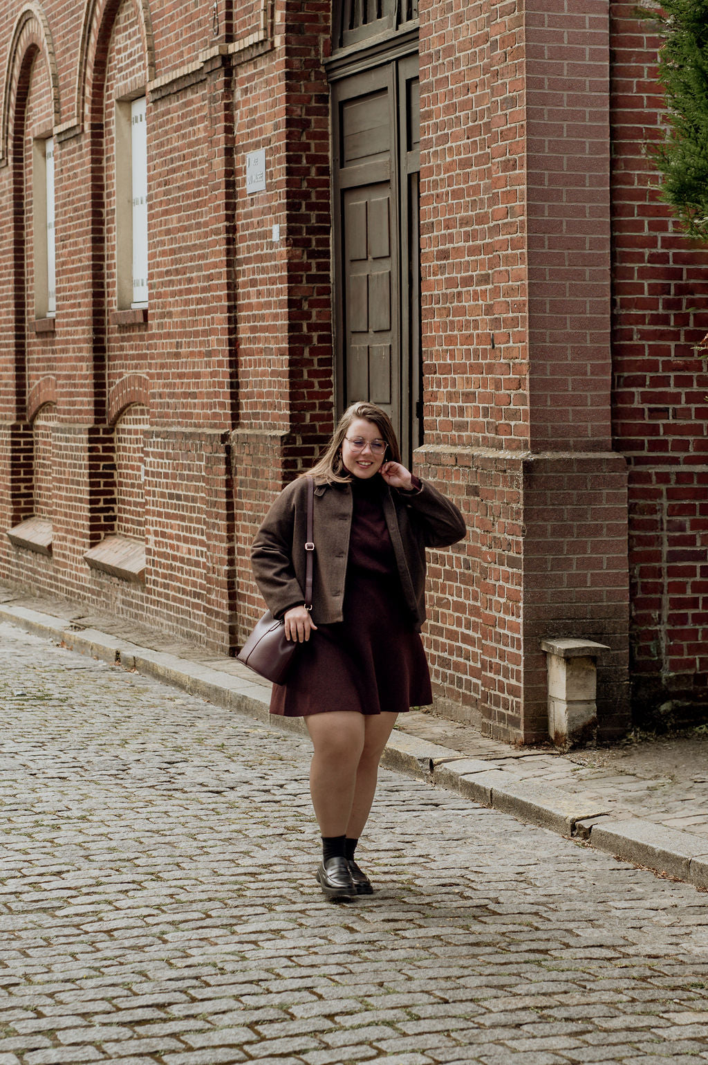 Veste courte à carreaux - Veste Alex