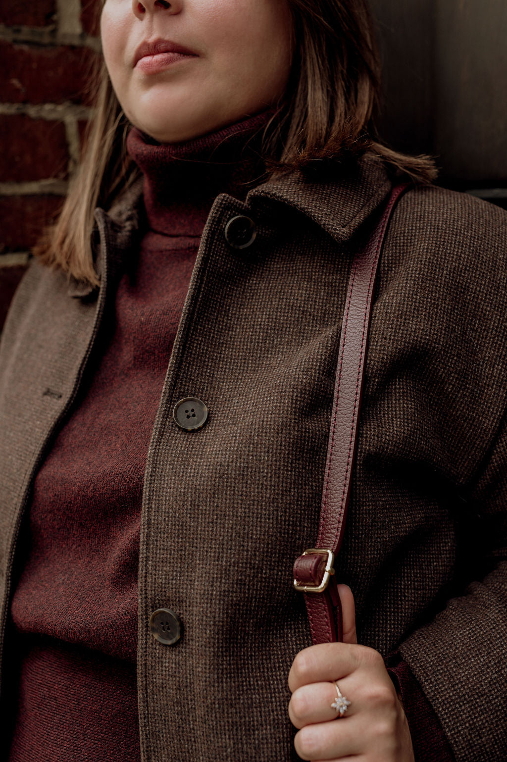 Veste courte à carreaux - Veste Alex