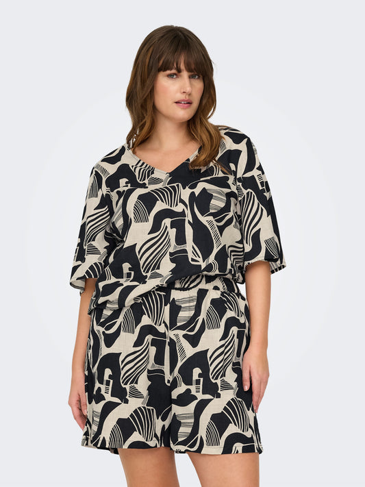 T-shirt en coton à imprimé - T-shirt Malusi