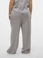 Pantalon Tammi droit de tailleur gris vu de dos, coupe large et confortable