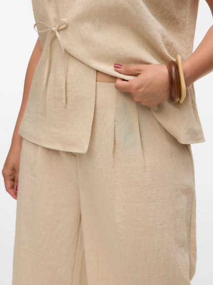 Pantalon palazzo fluide - Pantalon Fea