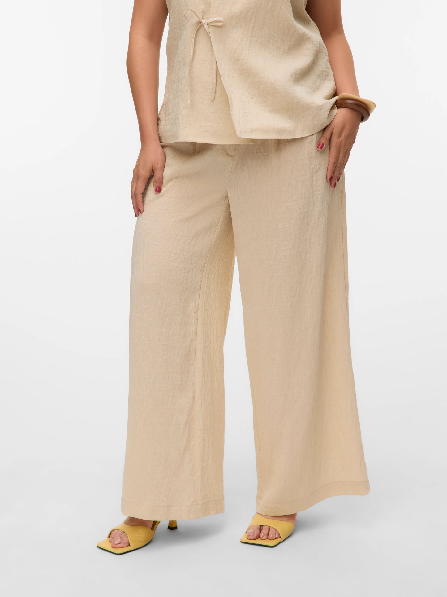 Pantalon palazzo fluide - Pantalon Fea