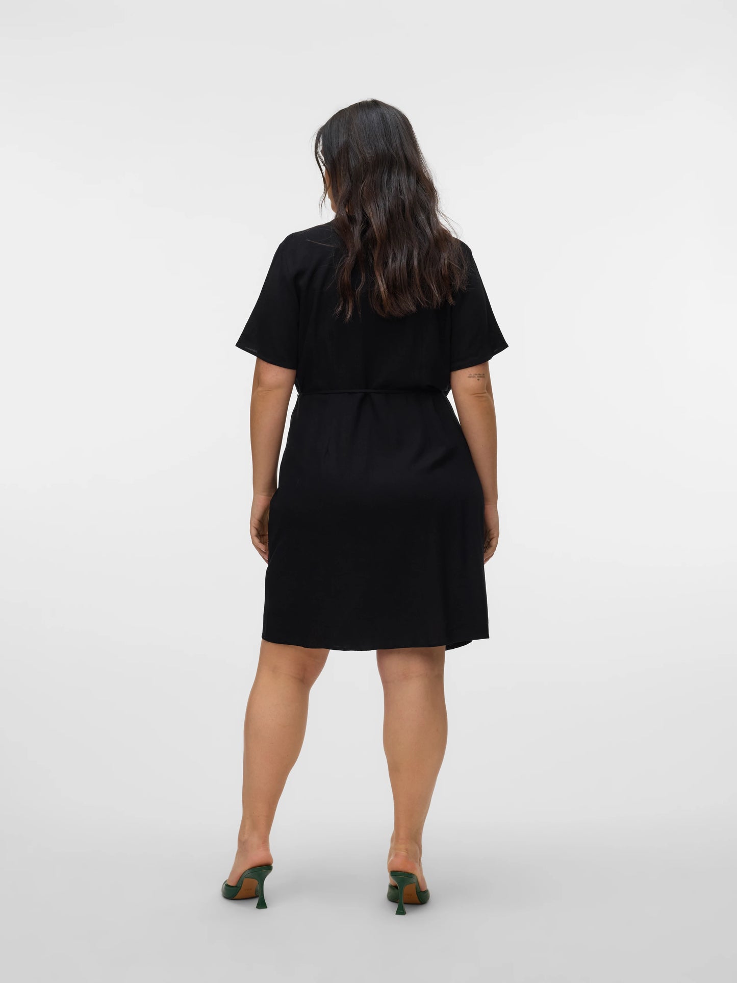 Robe portefeuille en lin - Robe Milo